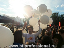 Раздача промо шаров
